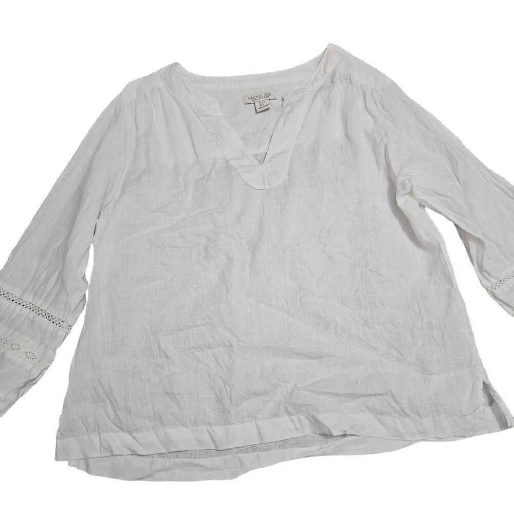 Rachel Zoe linen blouse